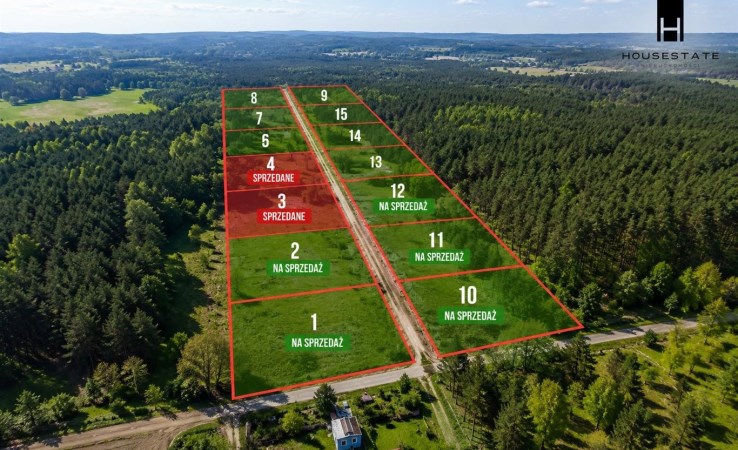 działka na sprzedaż - Janów, Ponik